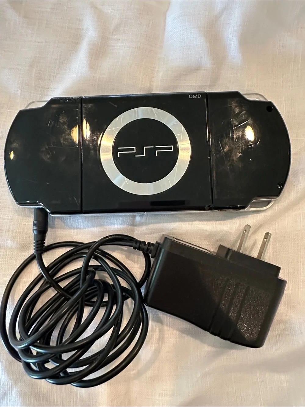 Sony PSP Portable Gaming Console - Black—not working